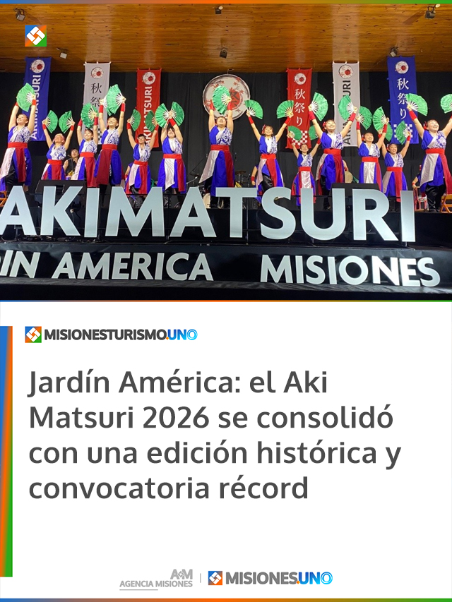 Jardín América: el Aki Matsuri 2026 se consolidó con una edición histórica y convocatoria récord
