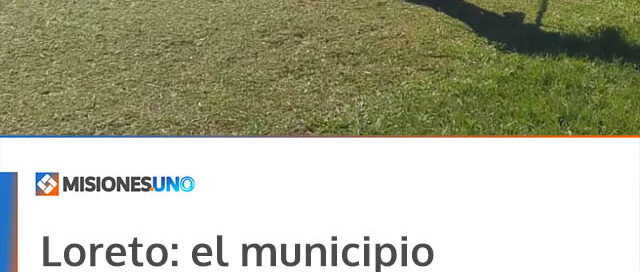 Loreto: el municipio realizó tareas de limpieza y desmalezamiento en instituciones educativas