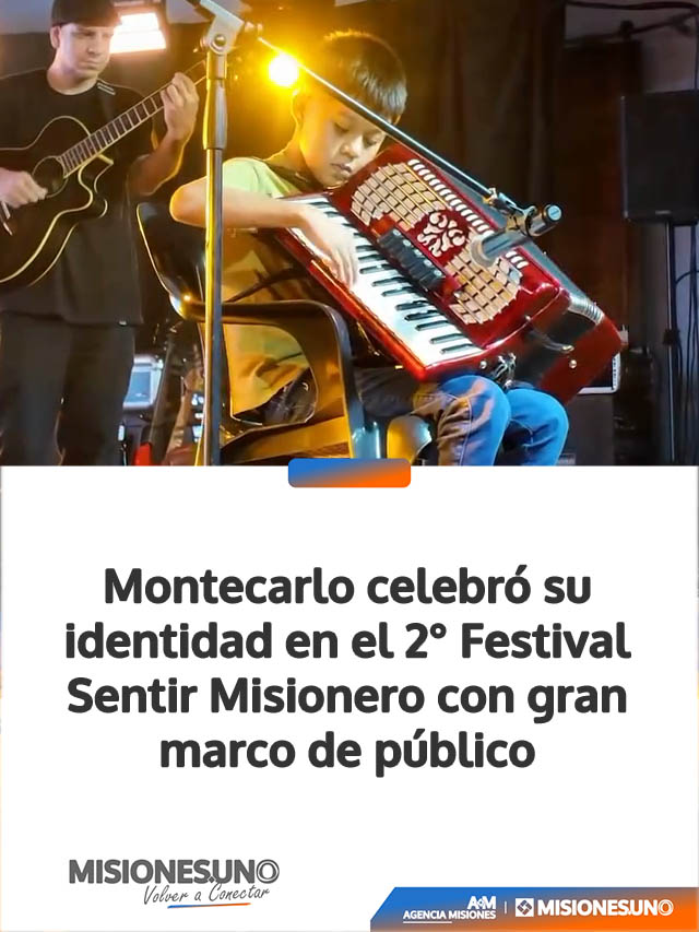 Montecarlo celebró su identidad en el 2° Festival Sentir Misionero con gran marco de público