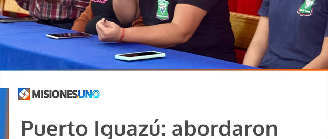 Puerto Iguazú: abordaron la problemática del trabajo infantil en comunidades guaraníes