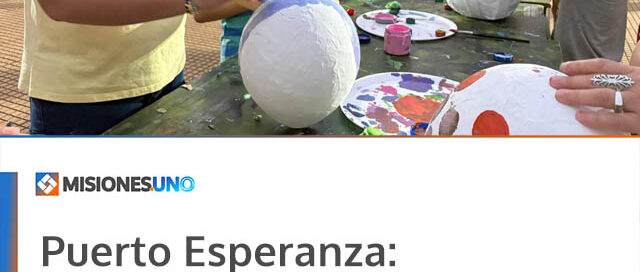 Puerto Esperanza: “Pascuarte” volvió a convocar a familias en una jornada de creatividad