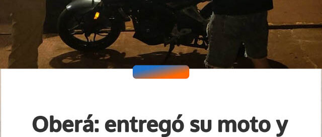 Oberá: entregó su moto y dinero por un auto robado y desbaratan una estafa millonaria