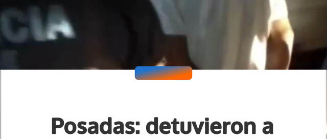 Posadas: detuvieron a “Mojarra” y hallaron un arma usada en asaltos escondida en un lavarropas