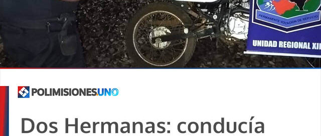 Dos Hermanas: conducía alcoholizado, despistó en la Ruta 17 y su acompañante resultó herida