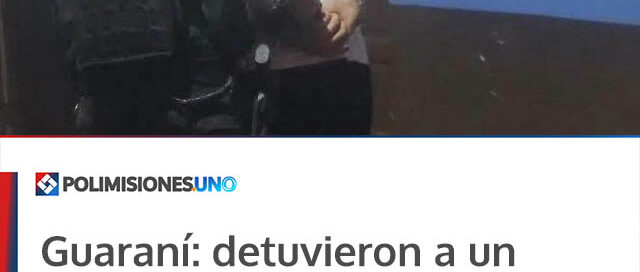 Guaraní: detuvieron a un motociclista denunciado por maniobras peligrosas