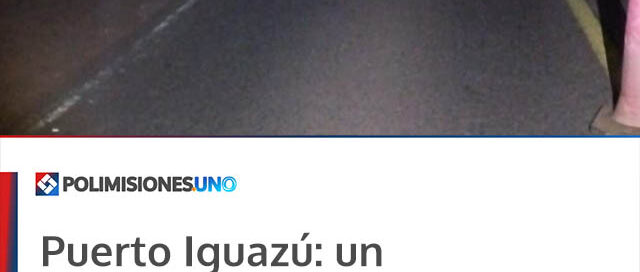 Puerto Iguazú: un motociclista de 16 años sufrió la amputación de un brazo tras un choque en la Ruta 12