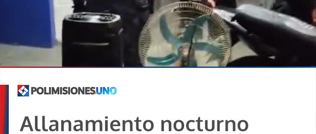 Allanamiento nocturno en Posadas: detuvieron a dos sospechosos mientras dormían