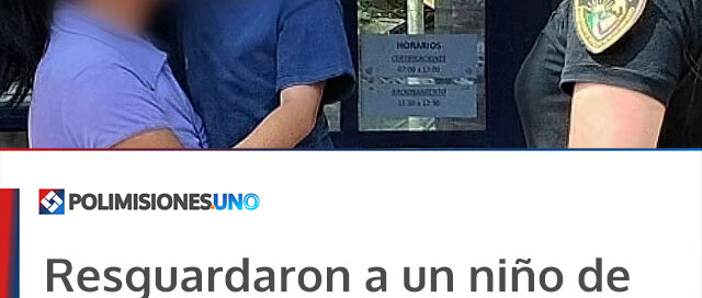 Resguardaron a un niño de 4 años que apareció solo en un supermercado en Posadas