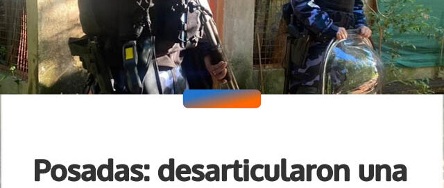 Posadas: desarticularon una banda vinculada a robos en viviendas y detuvieron a tres sospechosos