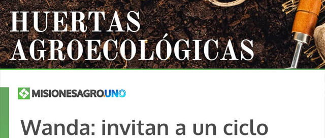 Wanda: invitan a un ciclo de charlas sobre huertas agroecológicas para vecinos
