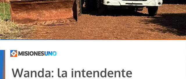 Wanda: la intendente recorrió el barrio 8 de Diciembre y se comprometió a mejorar espacios comunitarios