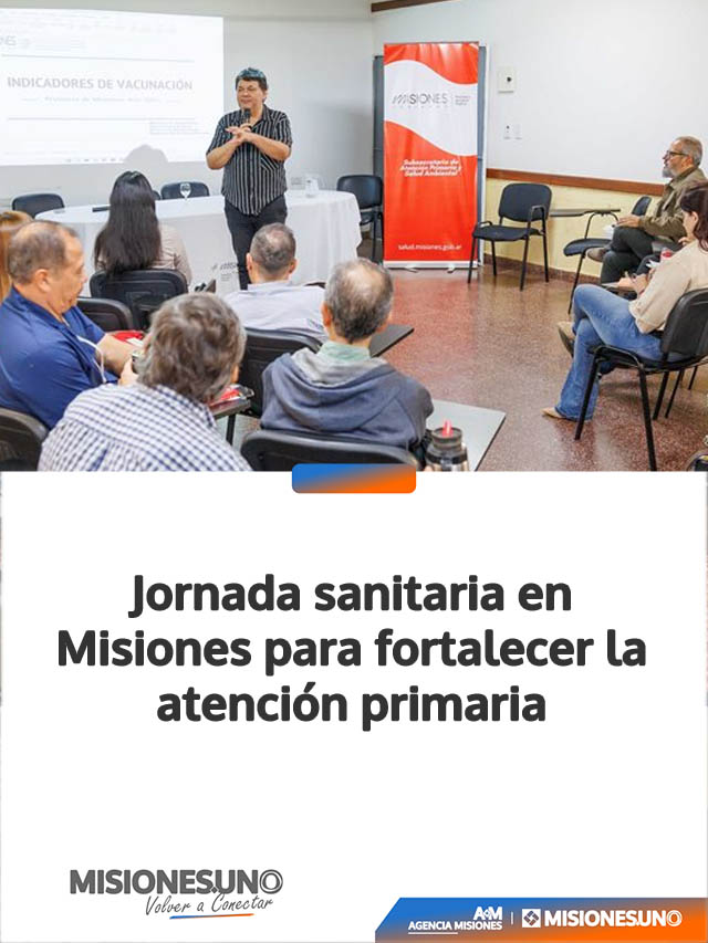 Jornada sanitaria en Misiones para fortalecer la atención primaria