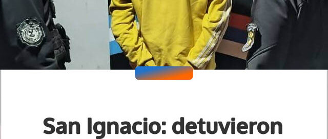 San Ignacio: detuvieron a un joven armado en inmediaciones de un local bailable