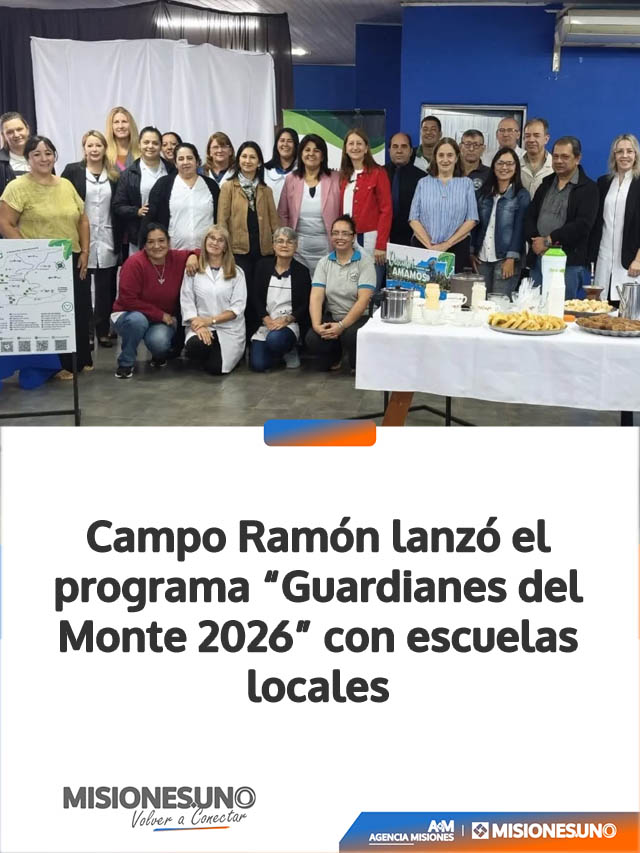 Campo Ramón lanzó el programa “Guardianes del Monte 2026” con escuelas locales
