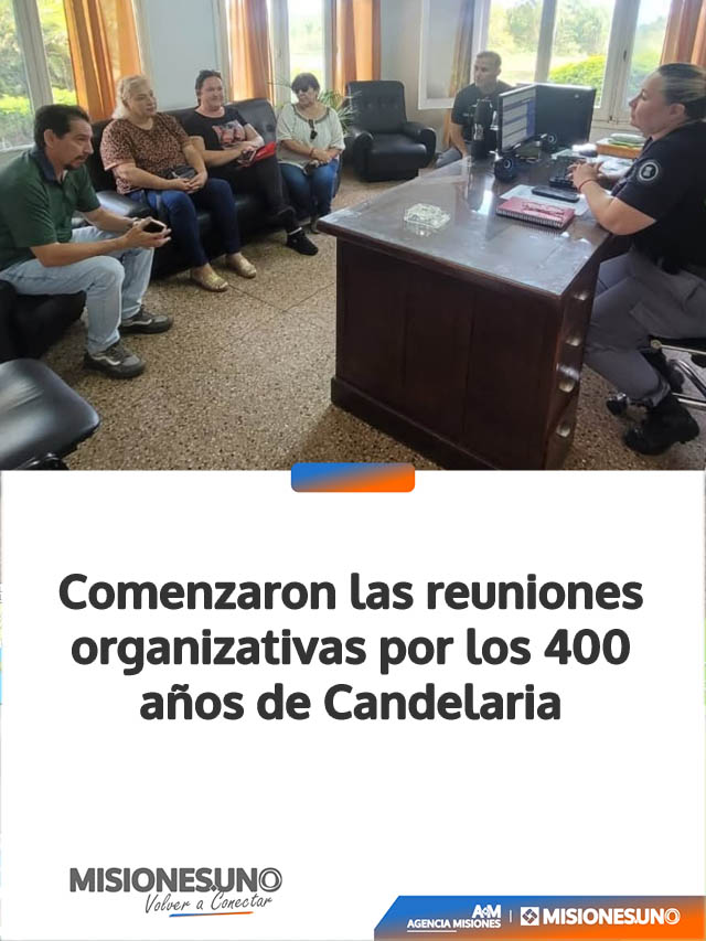 Comenzaron las reuniones organizativas por los 400 años de Candelaria