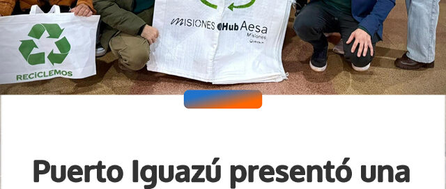 Puerto Iguazú presentó una nueva edición del programa “Mi Escuela Recicla”
