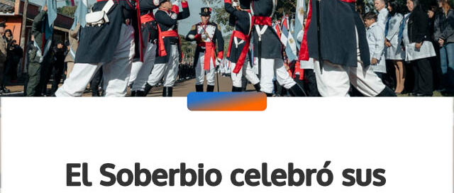 El Soberbio celebró sus 80 años con homenajes, anuncios y un multitudinario acto oficial