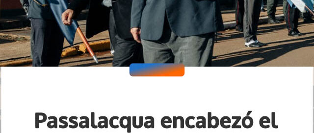 Passalacqua encabezó el acto por el 80° aniversario de El Soberbio: “Solamente juntos se logran las cosas”