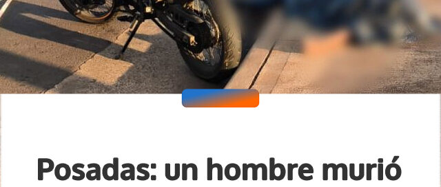 Posadas: un hombre murió tras descompensarse en plena Costanera