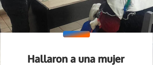 Hallaron a una mujer extraviada tras caminar 25 kilómetros desde Candelaria hacia San José