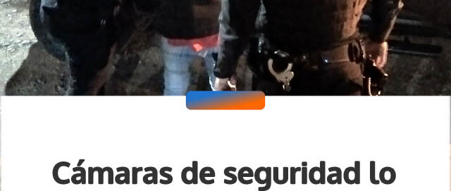 Cámaras de seguridad lo captaron robando y terminó detenido en Oberá