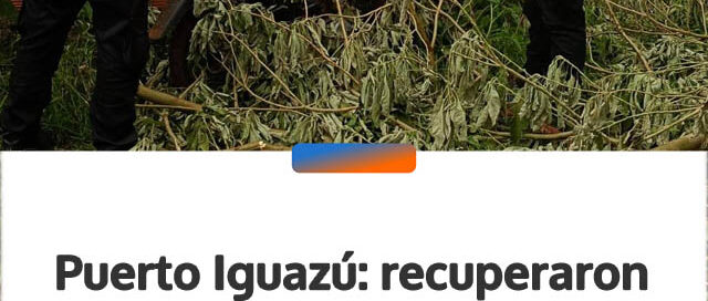 Puerto Iguazú: recuperaron una moto robada horas después del ilícito