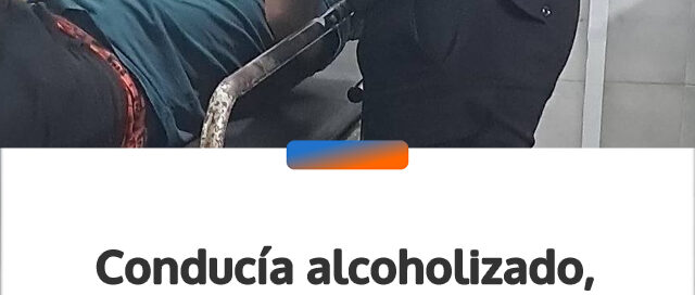 Conducía alcoholizado, despistó con su motocicleta y sufrió lesiones graves en Arroyo del Medio