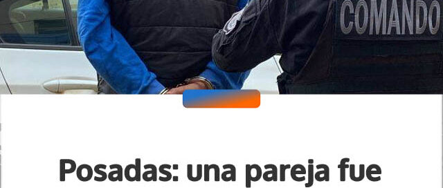 Posadas: una pareja fue demorada tras agredir al personal policial en un caso de violencia familiar