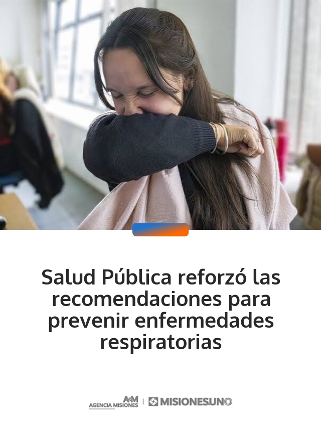 Salud Pública reforzó las recomendaciones para prevenir enfermedades respiratorias