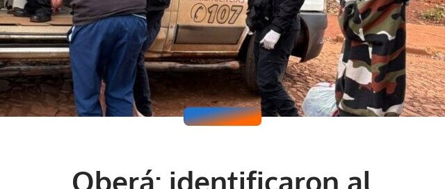 Oberá: identificaron al presunto autor de un ataque con machete que dejó a un hombre hospitalizado